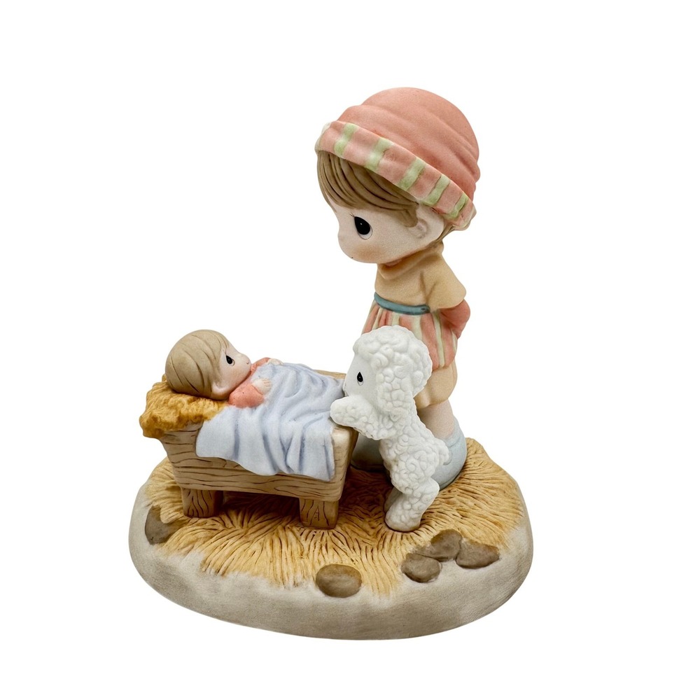Precious Moments Come Let Us Adore Him Nativity Figurine 101049 Signature Series